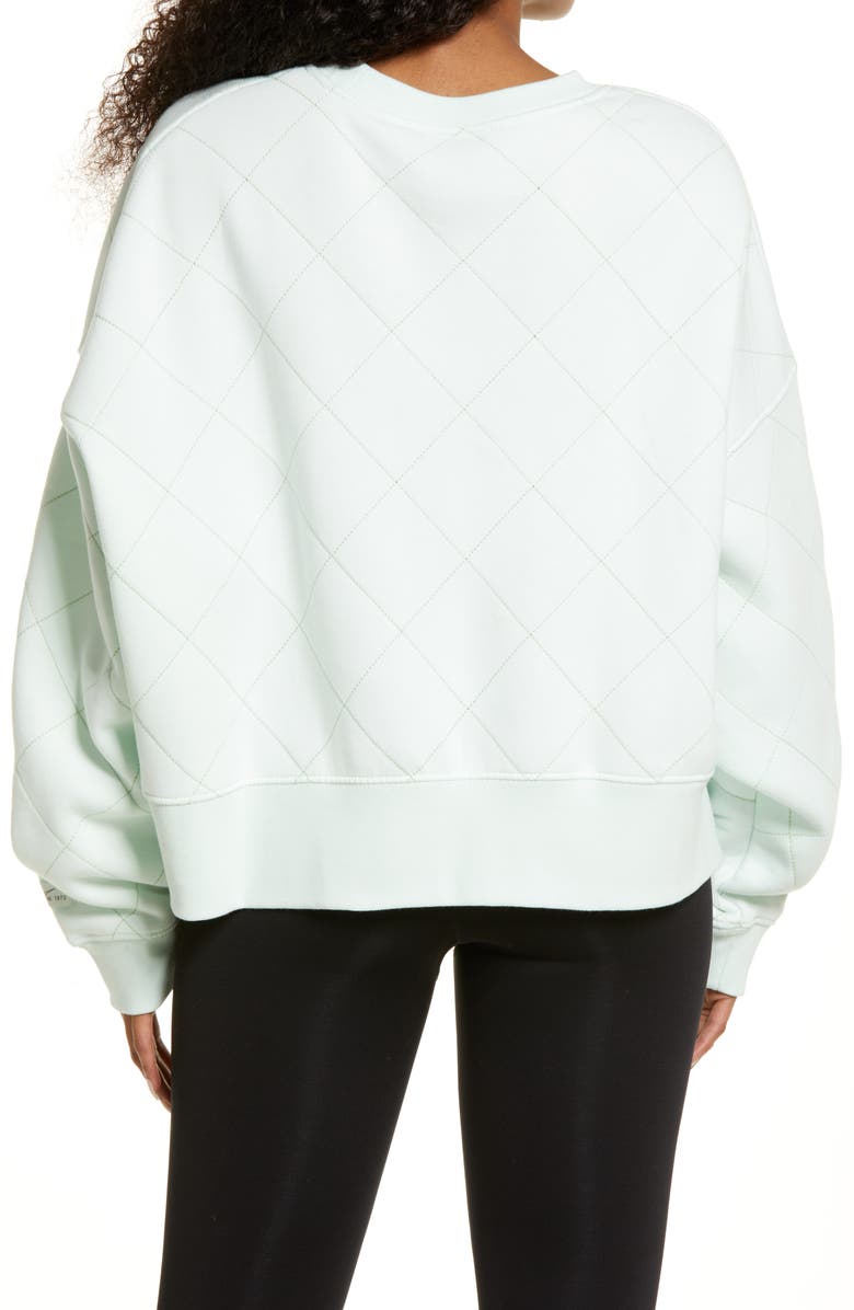 Nike Sportswear Quilted Fleece Sweatshirt, Alternate, color, 