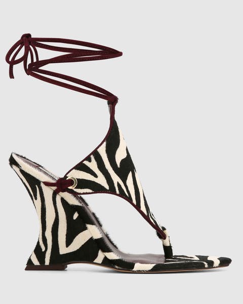Rampage Zebra Heels