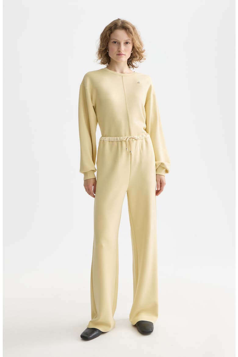 Tie Waist Sweatpants, Alternate, color, PARSNIP