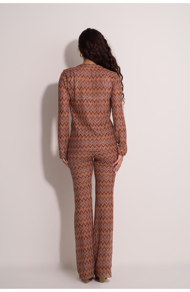 Gottex Beach Life Desert Mirage Victoria Beach Cardigan, Alternate, color, Multi-Brown