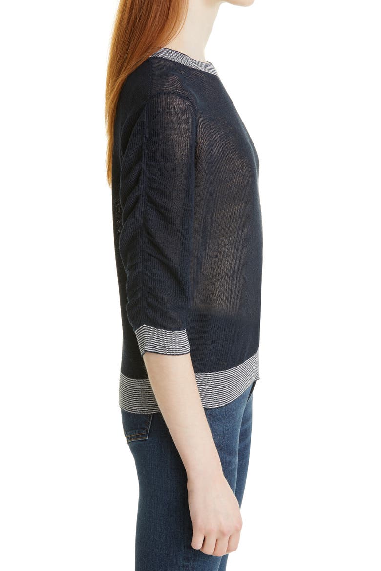 Celia Crewneck Sweater, Alternate, color, NAVY