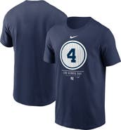 Nike Men's Nike Navy New York Yankees 2021 Lou Gehrig Day T-Shirt
