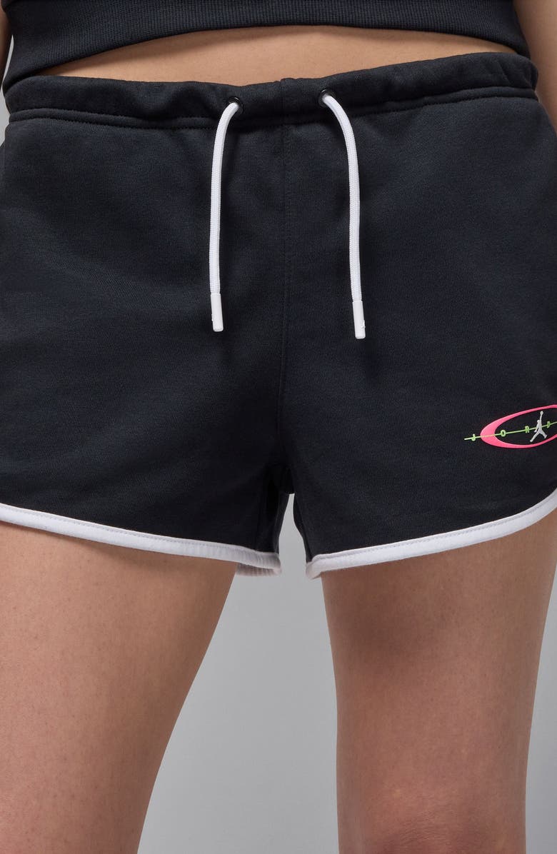 Jordan Brooklyn Graphic Fleece Shorts, Alternate, color, 