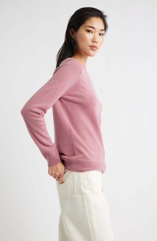 Nordstrom Crewneck Cashmere Sweater In Pink