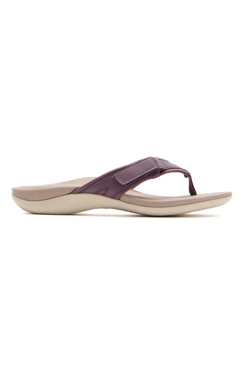 Abeo Oasis Sport Flip Flop In Purple - Regular