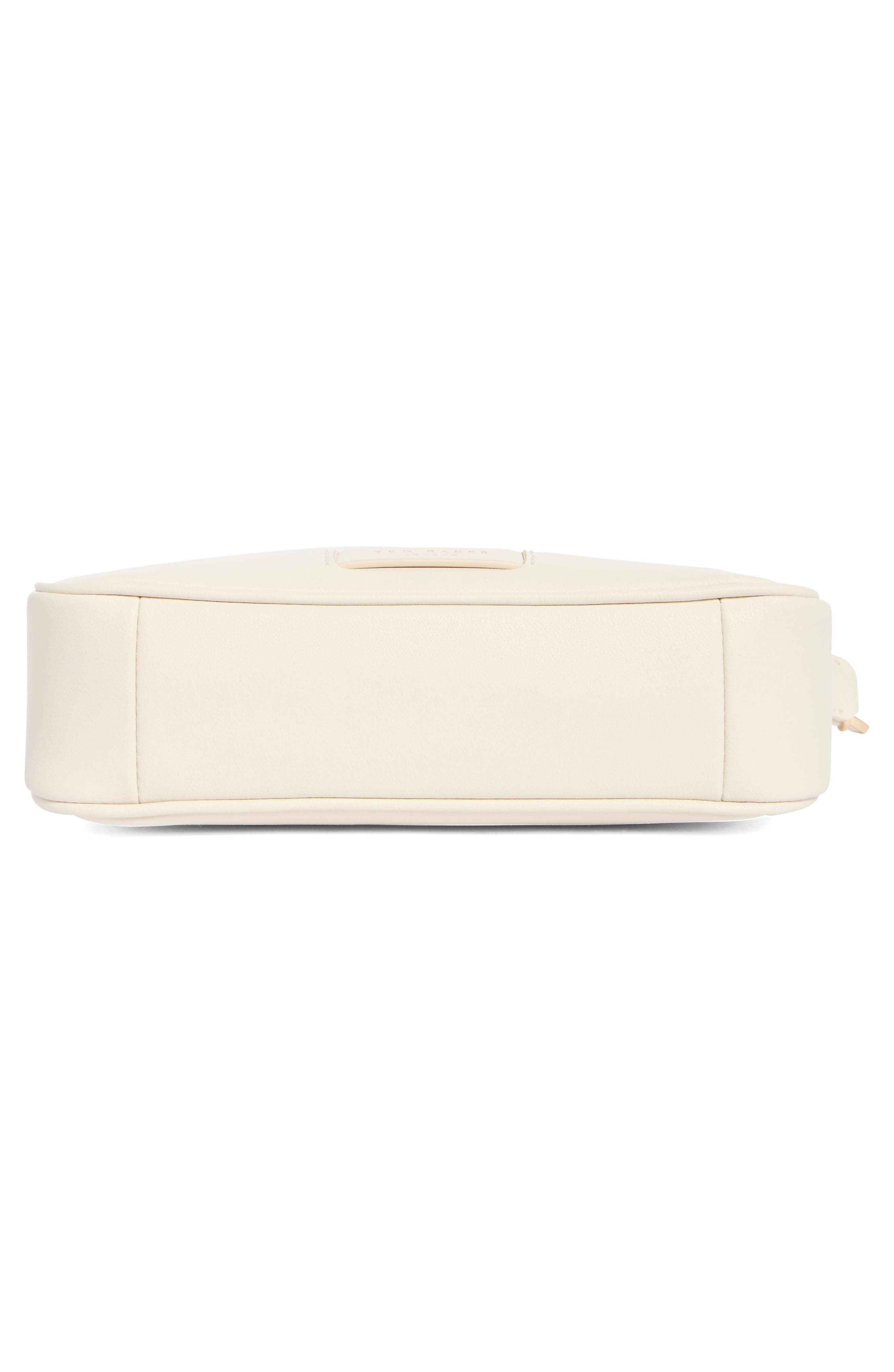 Agnes Leather Shoulder Bag, Alternate, color, OFFWHITE