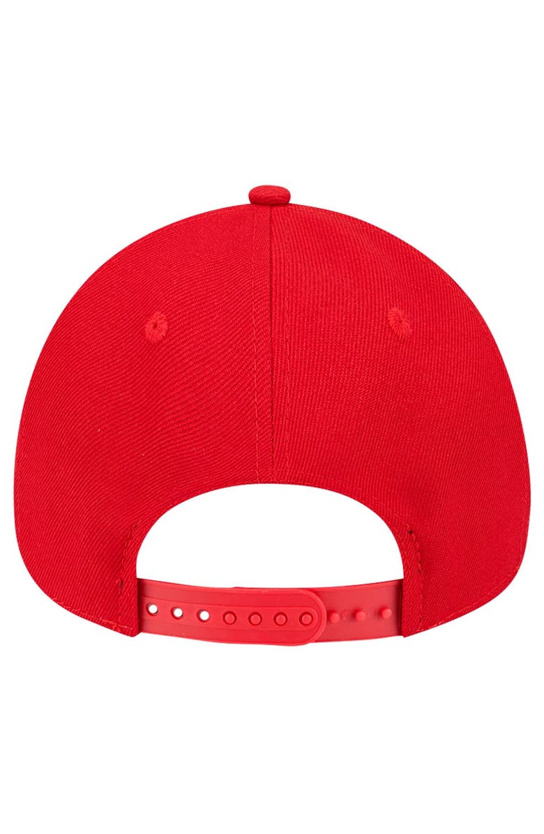 New Era Men's New Era  Red New Jersey Devils Core A-Frame 9FORTY Adjustable Hat, Alternate, color, Red