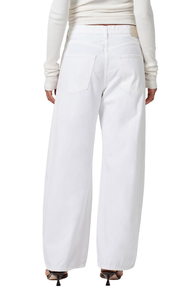 Citizens of Humanity Brynn Drawstring High Waist Wide Leg Jeans, Alternate, color, Tulip