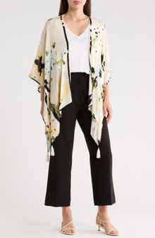 Vince Camuto Pretty Blooms Crinkle Topper