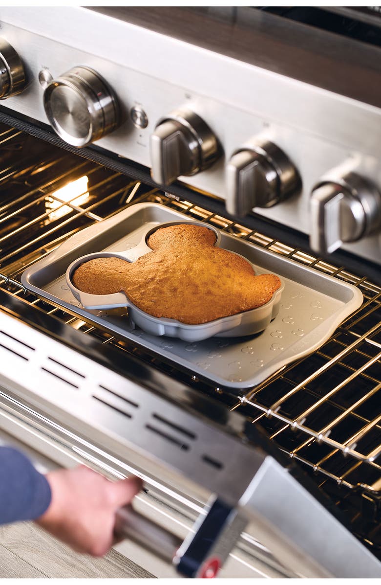 Disney x Farberware Mickey Mouse 3D Cake Pan, Alternate, color, Gray