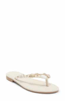 TOP MODA Aria Studded Flip Flop