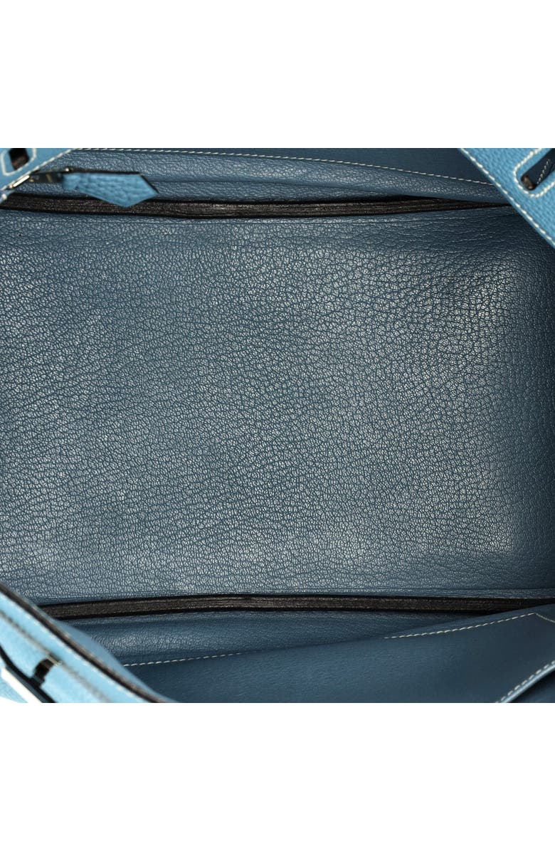 Pre-Owned Hermes Birkin Handbag Blue Togo with Palladium Hardware 30, Alternate, color, Bleu Jean