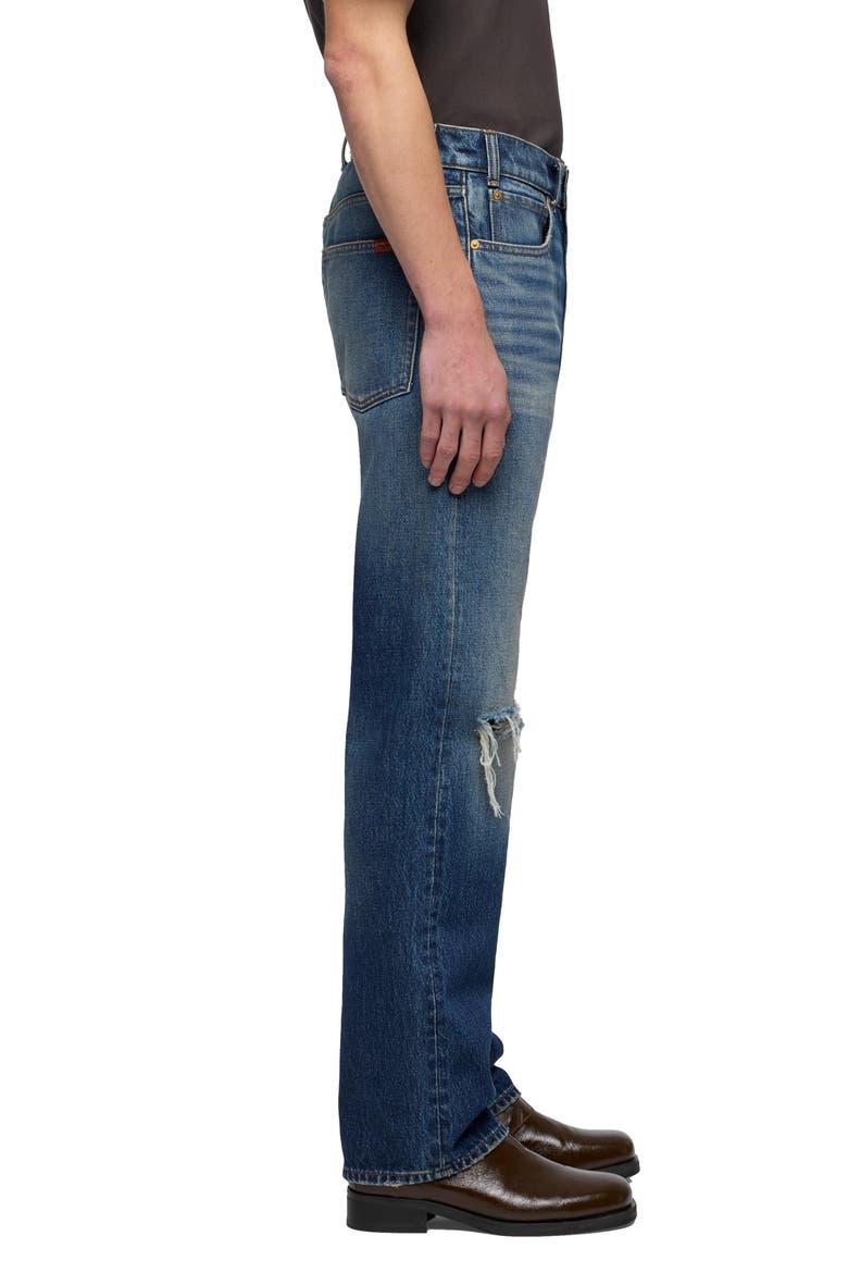 Easy Straight Leg Jeans, Alternate, color, WILD