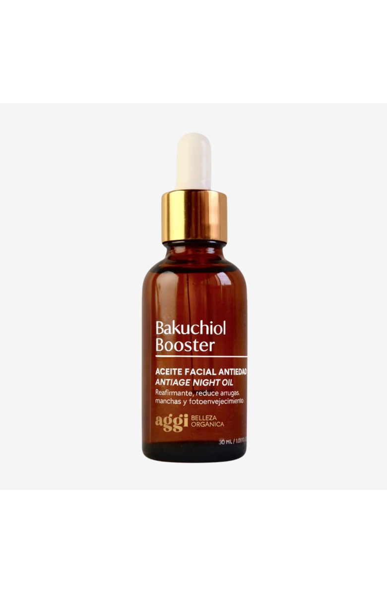 Aggi Beauty Bakuchiol Booster Age-Defying Firming Face Oil, Main, color, Natural Color