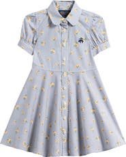 Brooks Brothers Kids' Short Sleeve Woven Dress