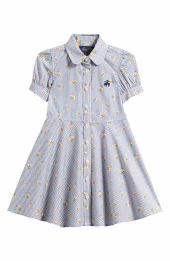 Brooks Brothers Kids' Short Sleeve Woven Dress