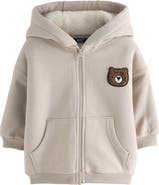 NEXT Kids' Emblem Front Zip Hoodie