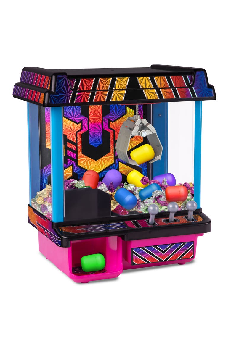 Electronic Arcade Claw Crane Game, Alternate, color, Multicolored