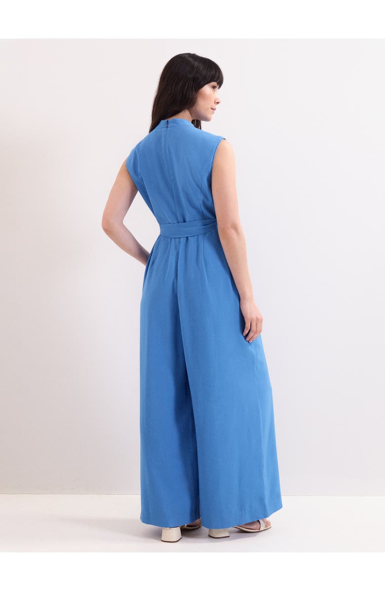 Phase Eight Marta V-Neck Jumpsuit, Alternate, color, Pale Blue