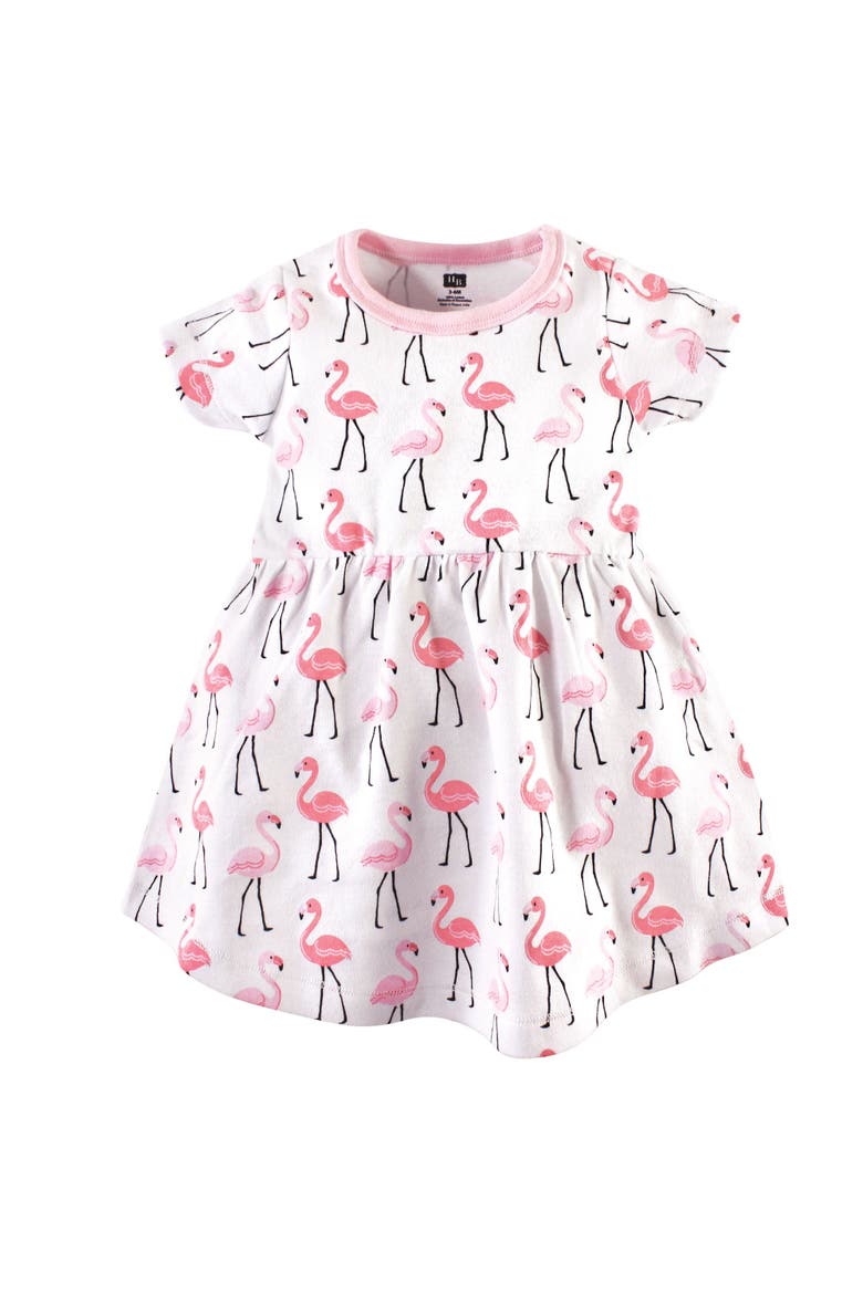 Stylish Baby Dress 2Pk, Alternate, color, Flamingos