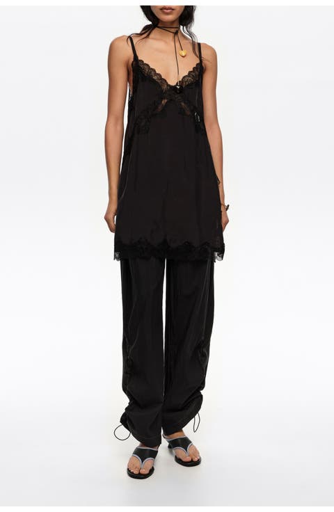 Gathered Jogger Trousers