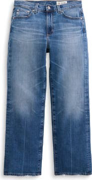 AG Brinley Mid Rise Ankle Straight Leg Jeans