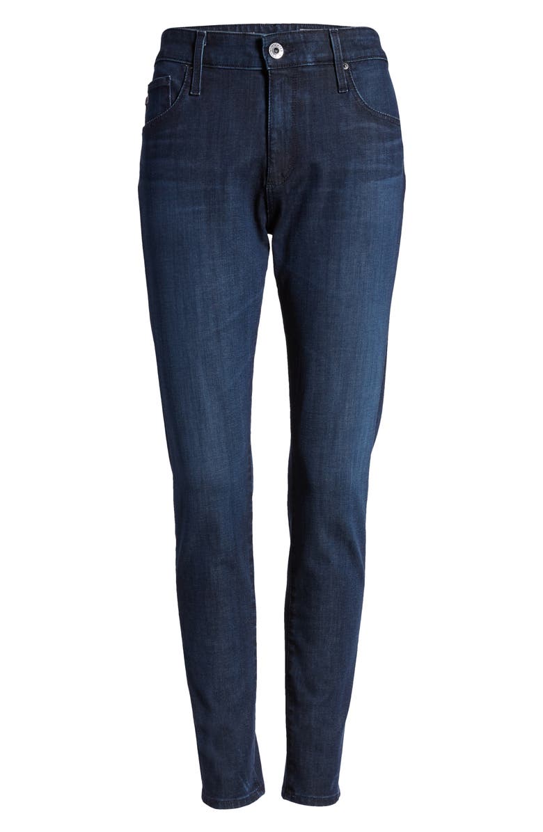 AG The Farrah High Waist Ankle Skinny Jeans, Alternate, color, 