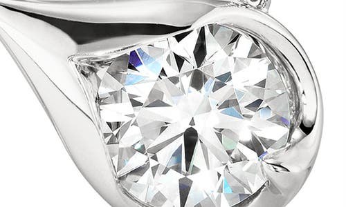 Shop Hearts On Fire Lu Droplet Pendant Necklace In White Gold/diamond