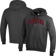 Champion Men's Champion  Charcoal South Carolina Gamecocks Arch Over Logo Pullover Hoodie