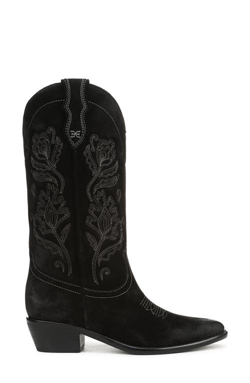 Sam Edelman Rue Western Boot In Black