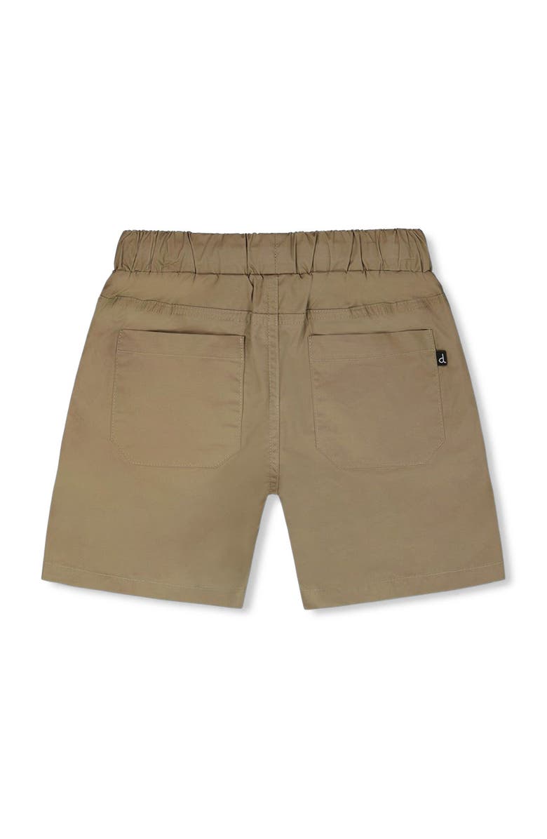 Deux par Deux Parachute Shorts with Patch Pockets, Alternate, color, Beige