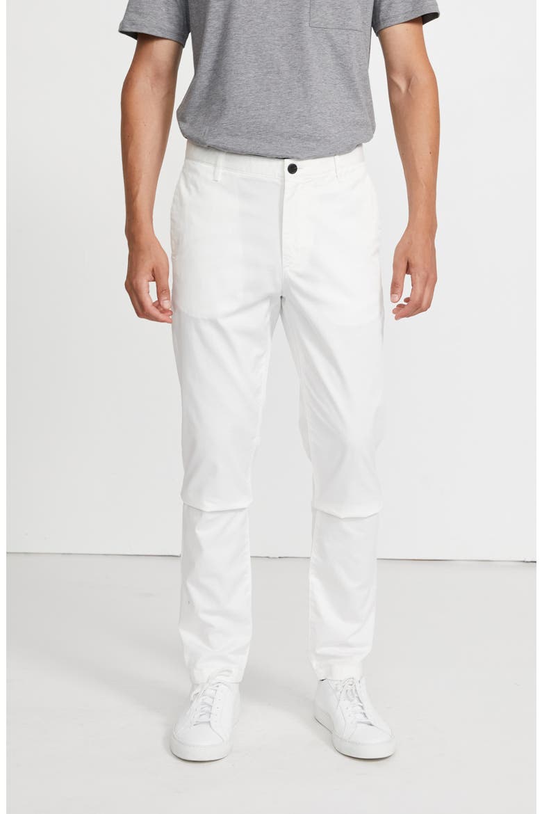 Zaine P2 Solid Twill Chino Pants, Alternate, color, WHT