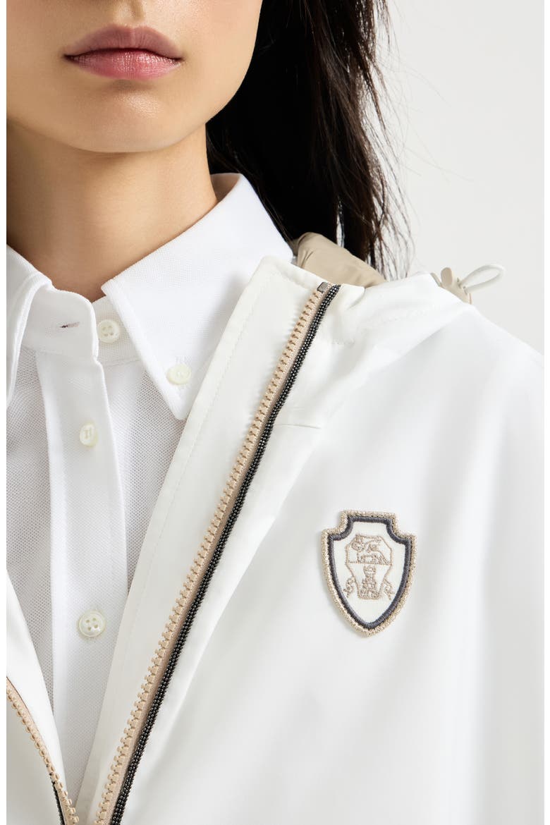 Nylon outerwear, Alternate, color, White