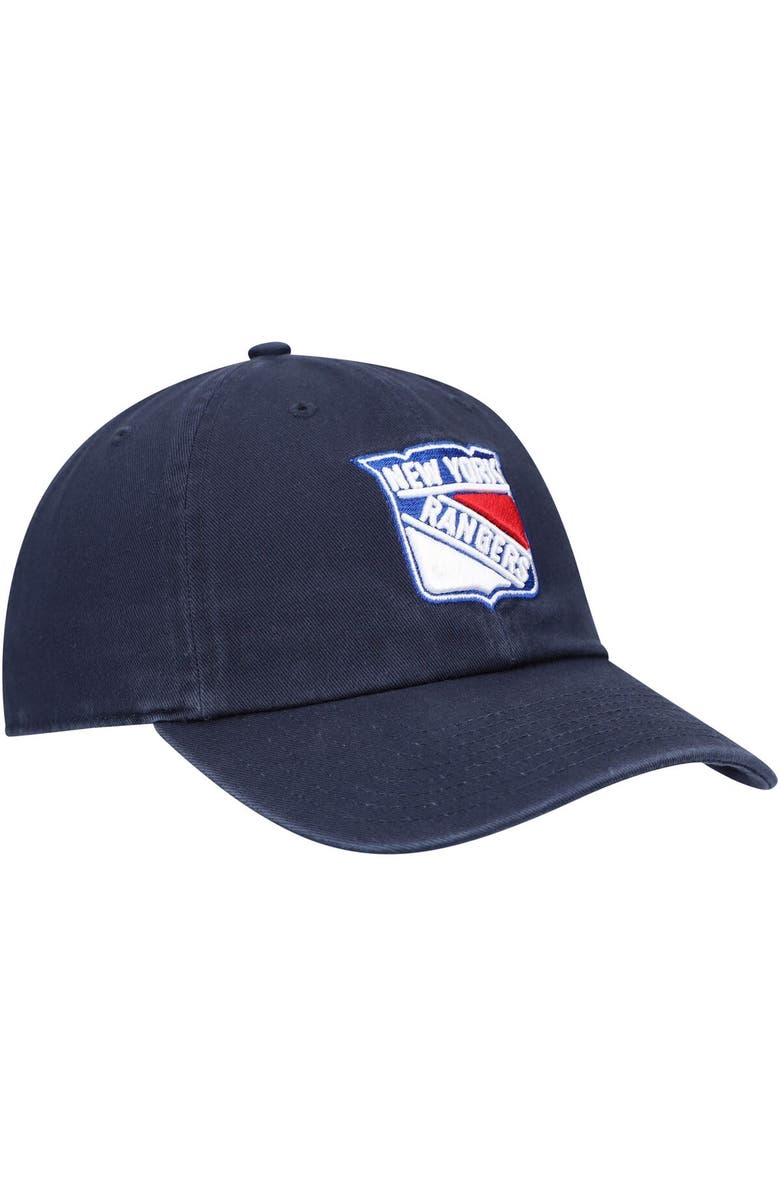 '47 Men's '47 Navy New York Rangers Clean Up Adjustable Hat, Alternate, color,