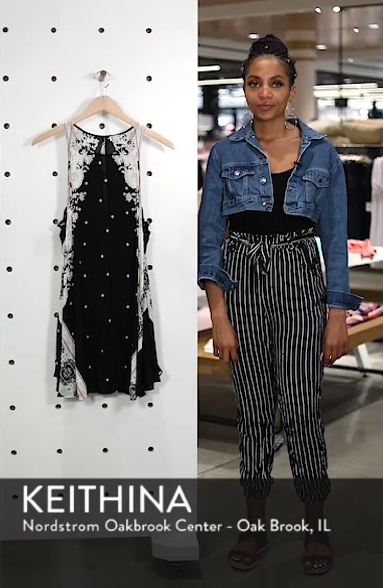 Darjeeling Print Minidress, sales video thumbnail