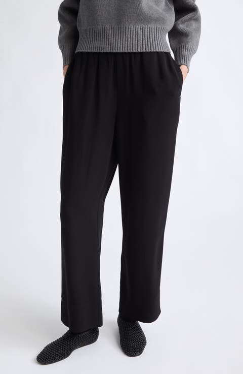 Lounge Wide Leg Trousers