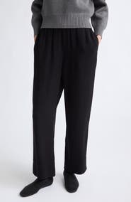 TOTEME Lounge Wide Leg Trousers