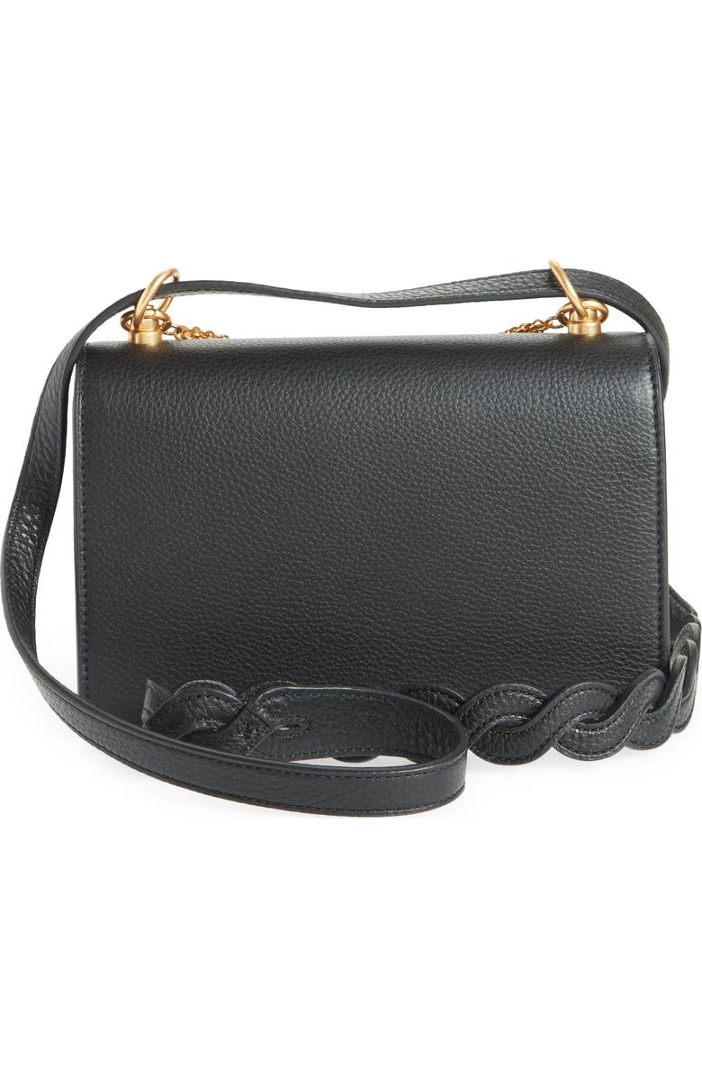 Tory Burch Miller Small Leather Flap Shoulder Bag, Alternate, color,