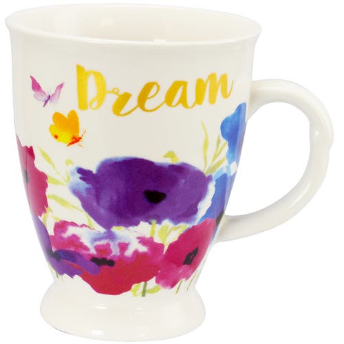 Gibson Home Bold Floral 17.4 Ounce Mug In Multi