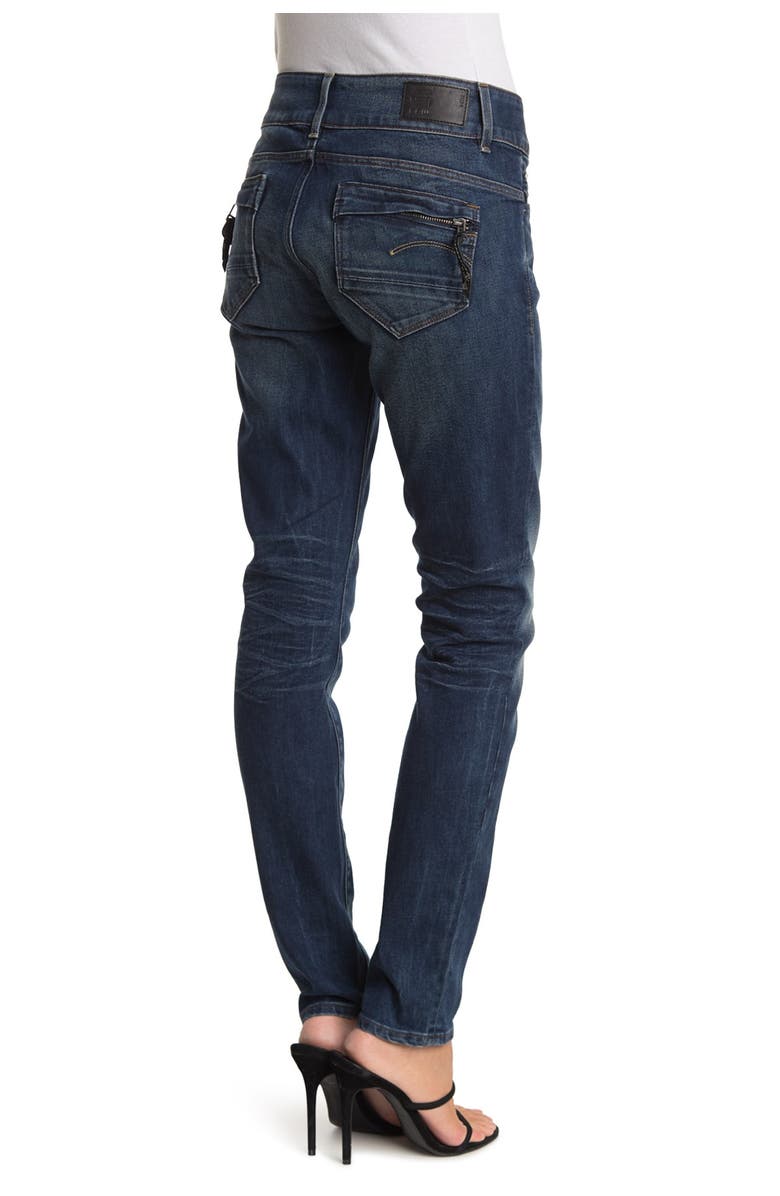G-Star RAW Midge Cody Mid Skinny Jeans, Alternate, color,