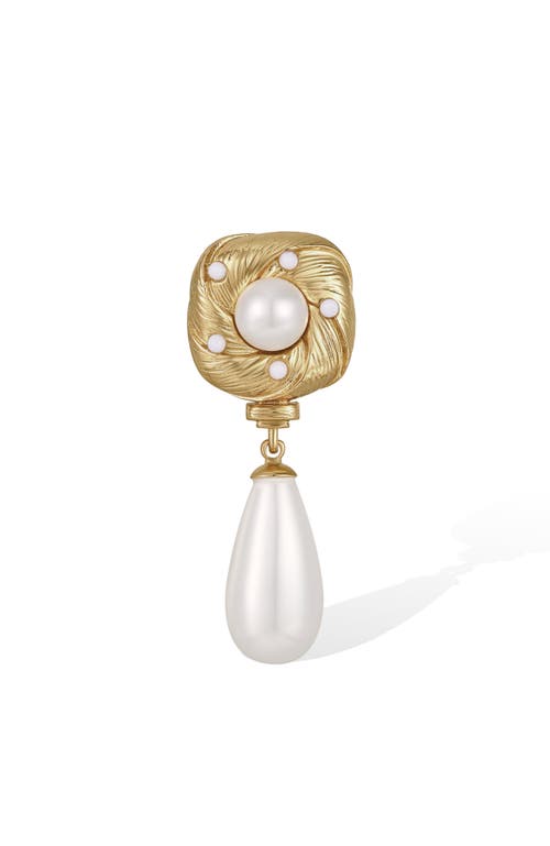 Rc Retro Chic Canary Earrings In Gold