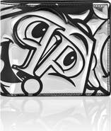 PHILIPP PLEIN Mirror Leather French Wallet Smile Men