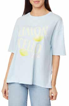 Kensie The Oversize Graphic T-Shirt