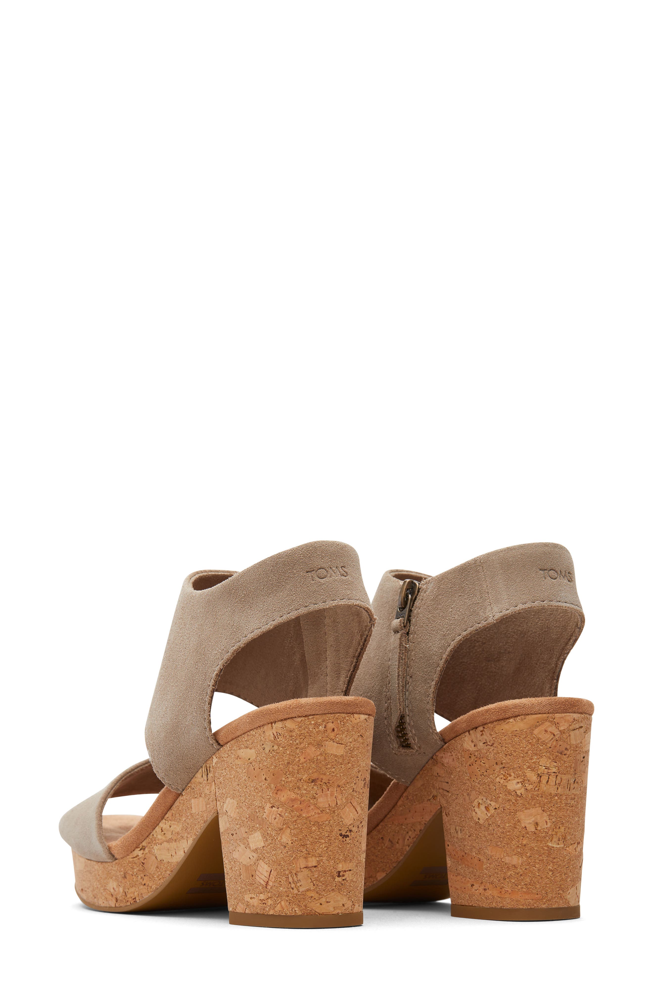 Majorca Platform Sandal, Alternate, color, DUNE
