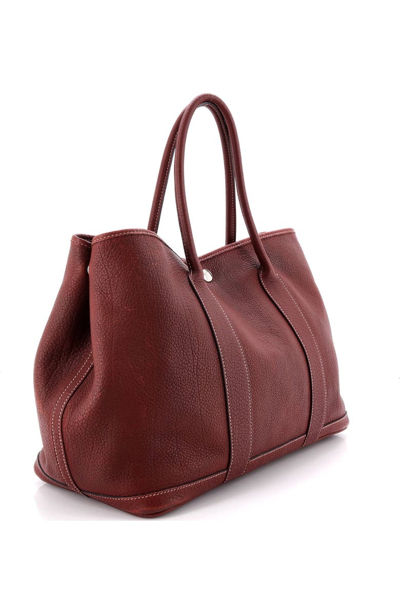 Pre-Owned Hermes Garden Party Tote Leather 36, Alternate, color, Rouge H