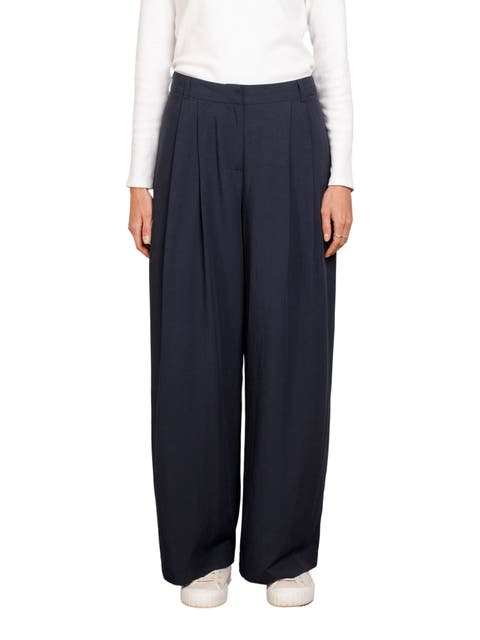 Wide Leg Drape Pants