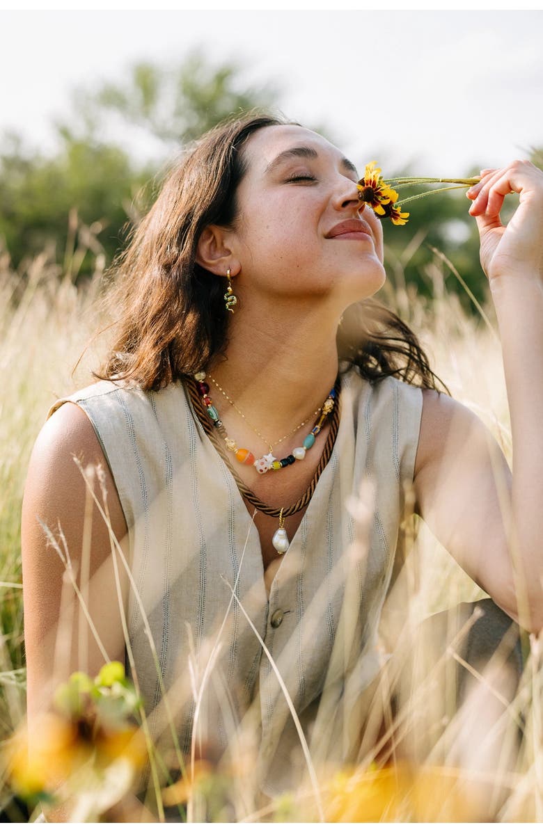 Noonday Collection Curio Necklace, Alternate, color, Multi