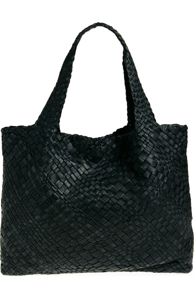 Sam Edelman Large Priya Woven Leather Tote, Alternate, color,