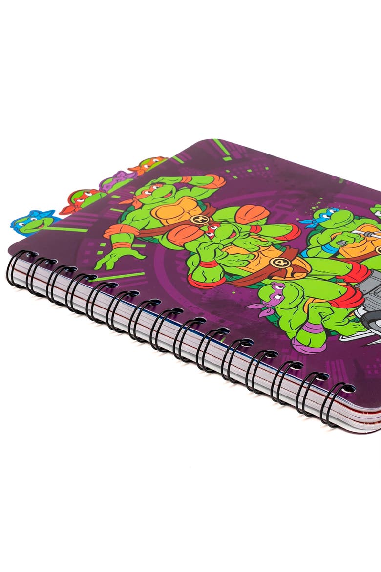 4 Tab Journal, Teenage Mutant Ninja Turtles, 160 Pages, Kids 3+, Alternate, color, Multicolored