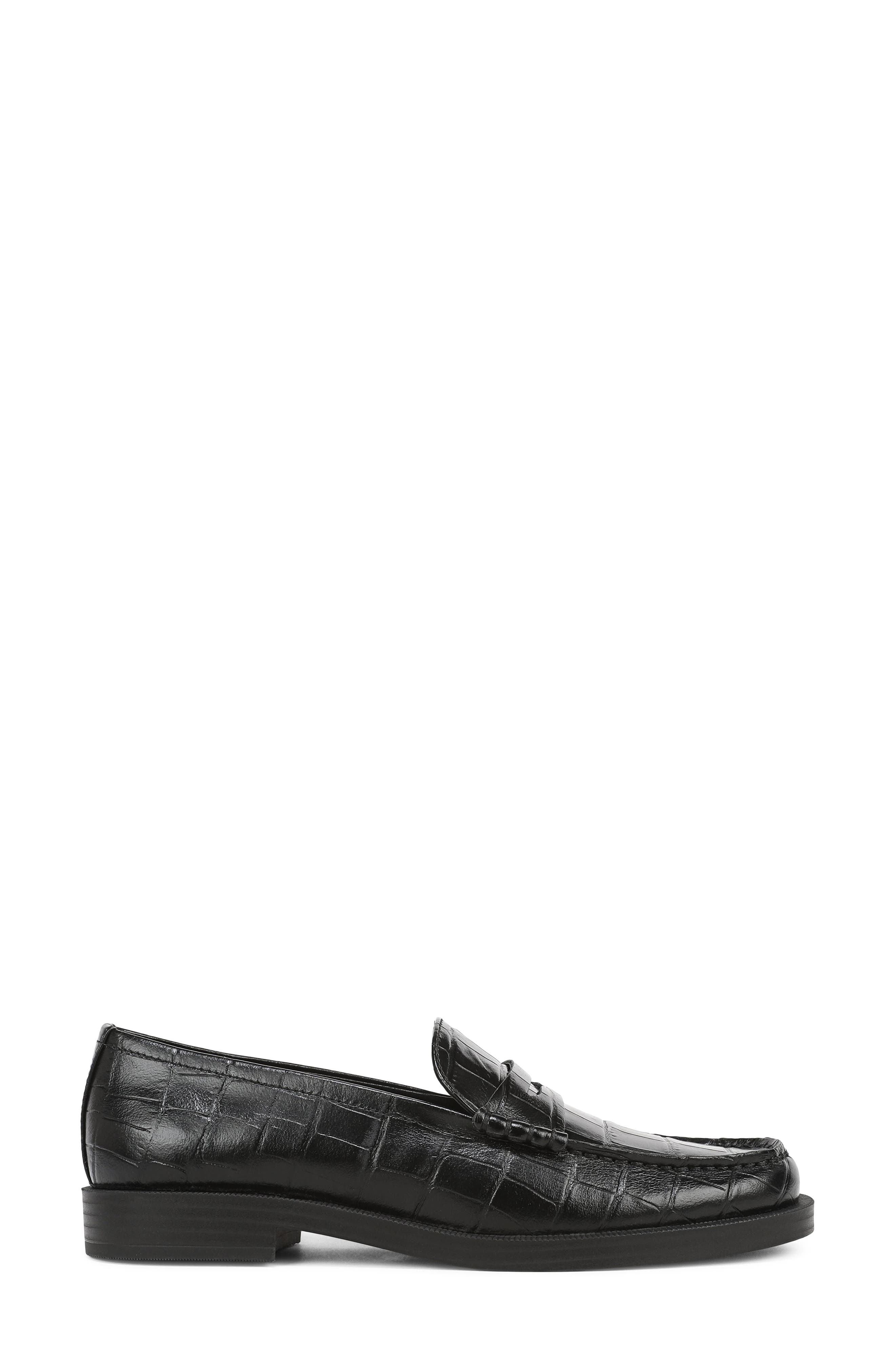 Lennon Loafer, Alternate, color, BLACK CROCO